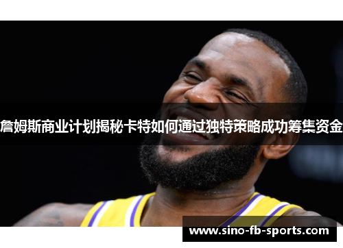 詹姆斯商业计划揭秘卡特如何通过独特策略成功筹集资金